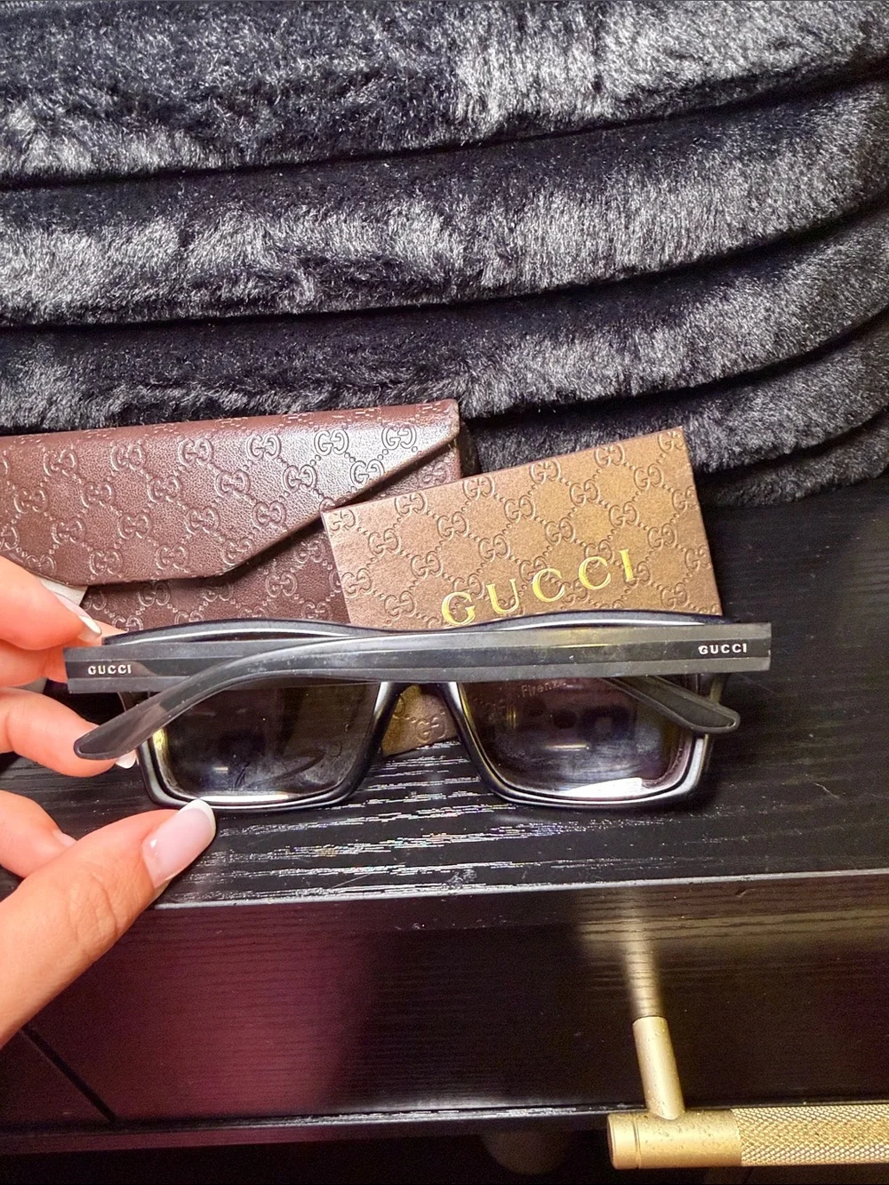Gucci Black Sunglasses